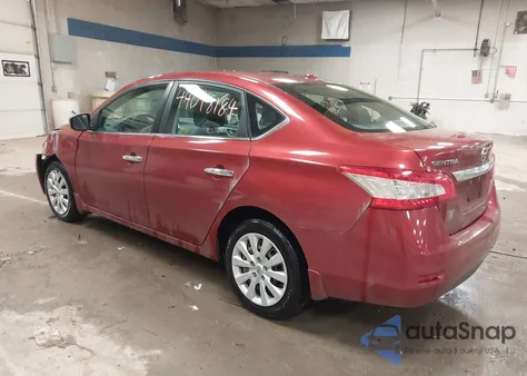 2015 Nissan Sentra Sv z USA, uszkodzony, nr VIN 3N1AB7AP2FY333787